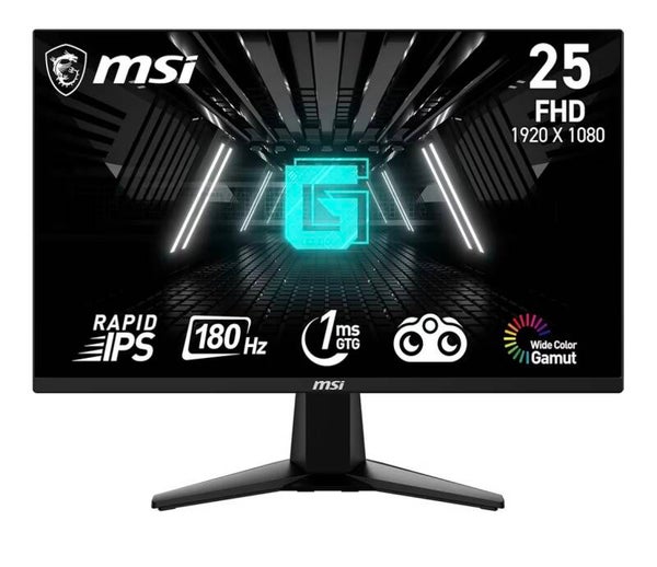 MSI G255F Écran Gaming FHD 24,5 Pouces - Dalle Rapid IPS 1920 x 1080, 180 Hz