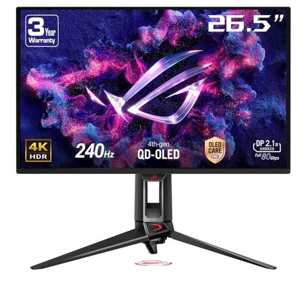 ASUS ROG Swift PG27UCDM : 27", QD-OLED 4K, 240Hz, 0,03ms, G-Sync, UHBR20, HDR400 True Black