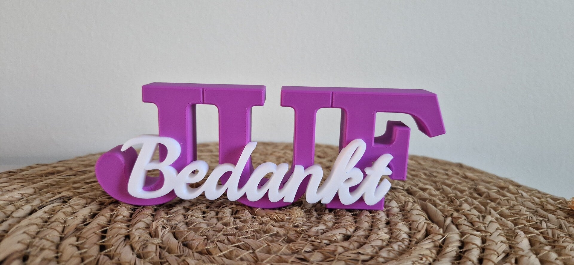 Bedankt Meester & Juf