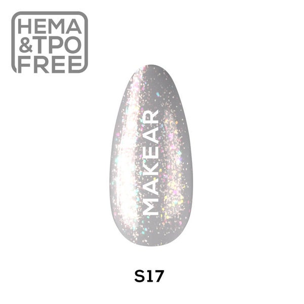 S17 Glitter Gel Polish 8ml
