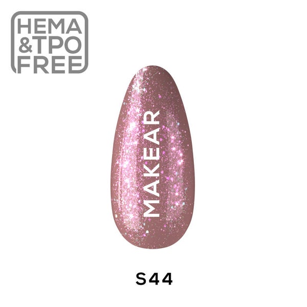 S44 Premium Glitter Gel Polish 8ml