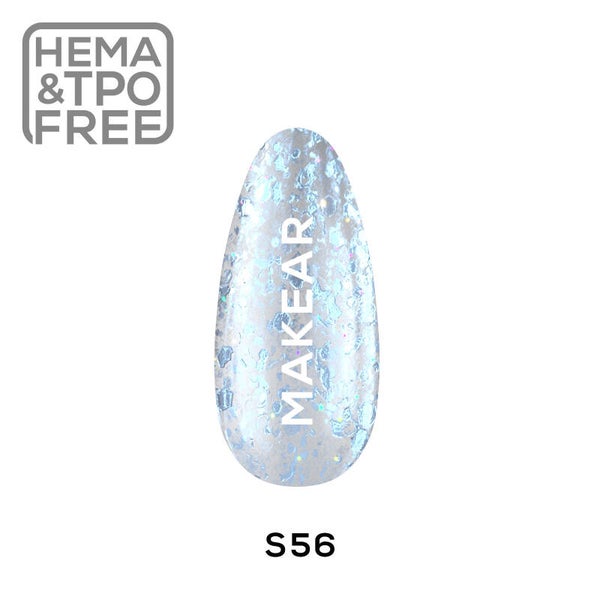 S56 Premium Glitter Gel Polish 8ml