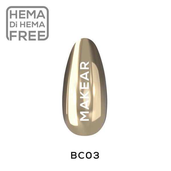 Liquid Effect Dust Chrome Gold BC03 5 ml