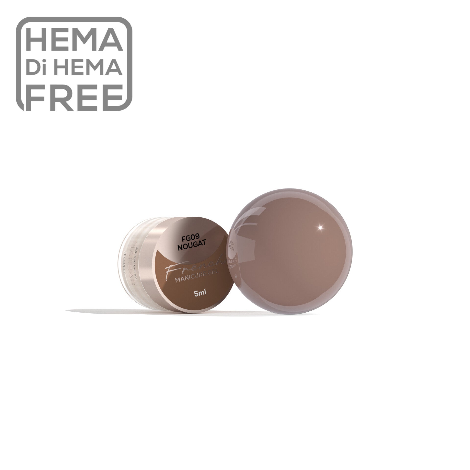 French Manicure Gel Nougat Makear FG09 5 ml