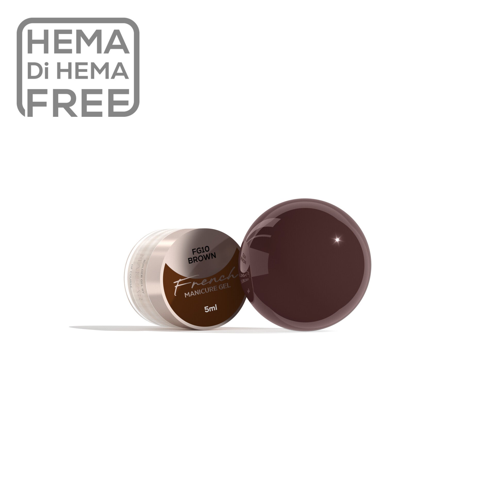 French Manicure Gel Brown Makear FG10 5 ml