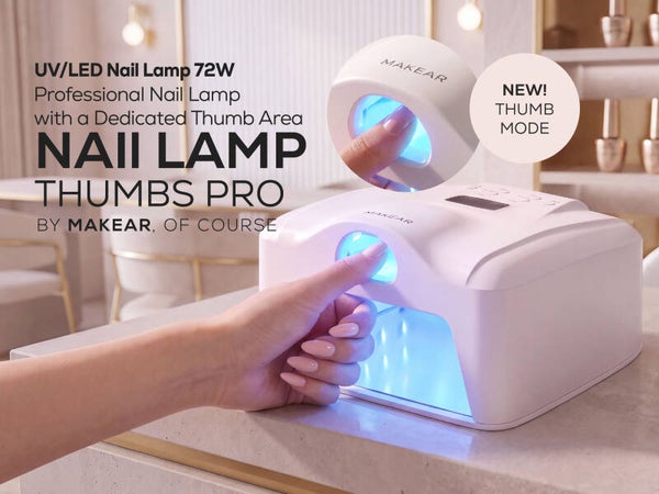 MAKEAR Thumbs Pro 72W UV/LED Nagellamp – Speciale Duimzone
