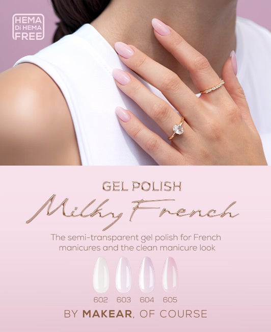 Makear Milky French Gel Polish collectie