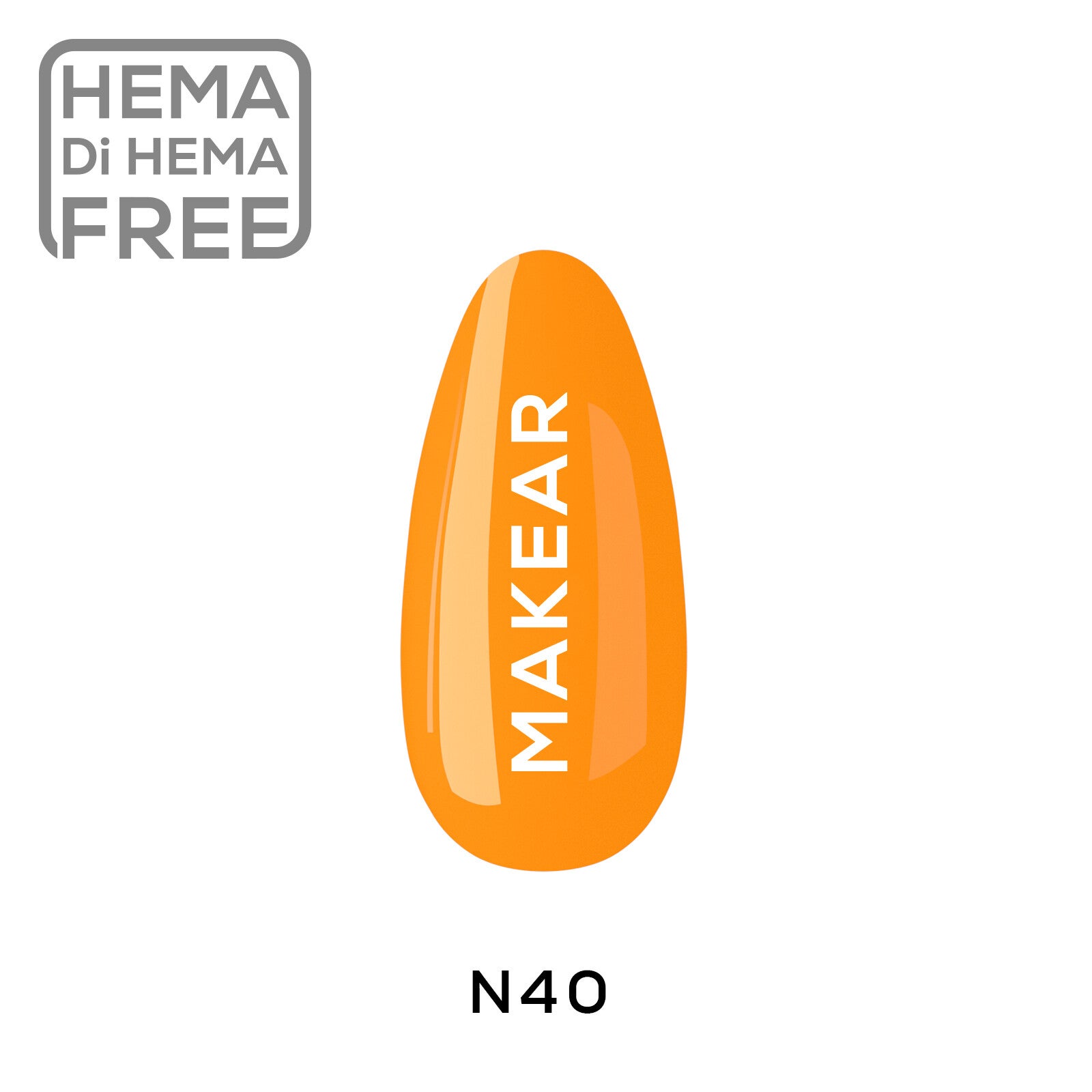 N40 Neon Candy Makear 8 ml – Neon Pastel Gellak