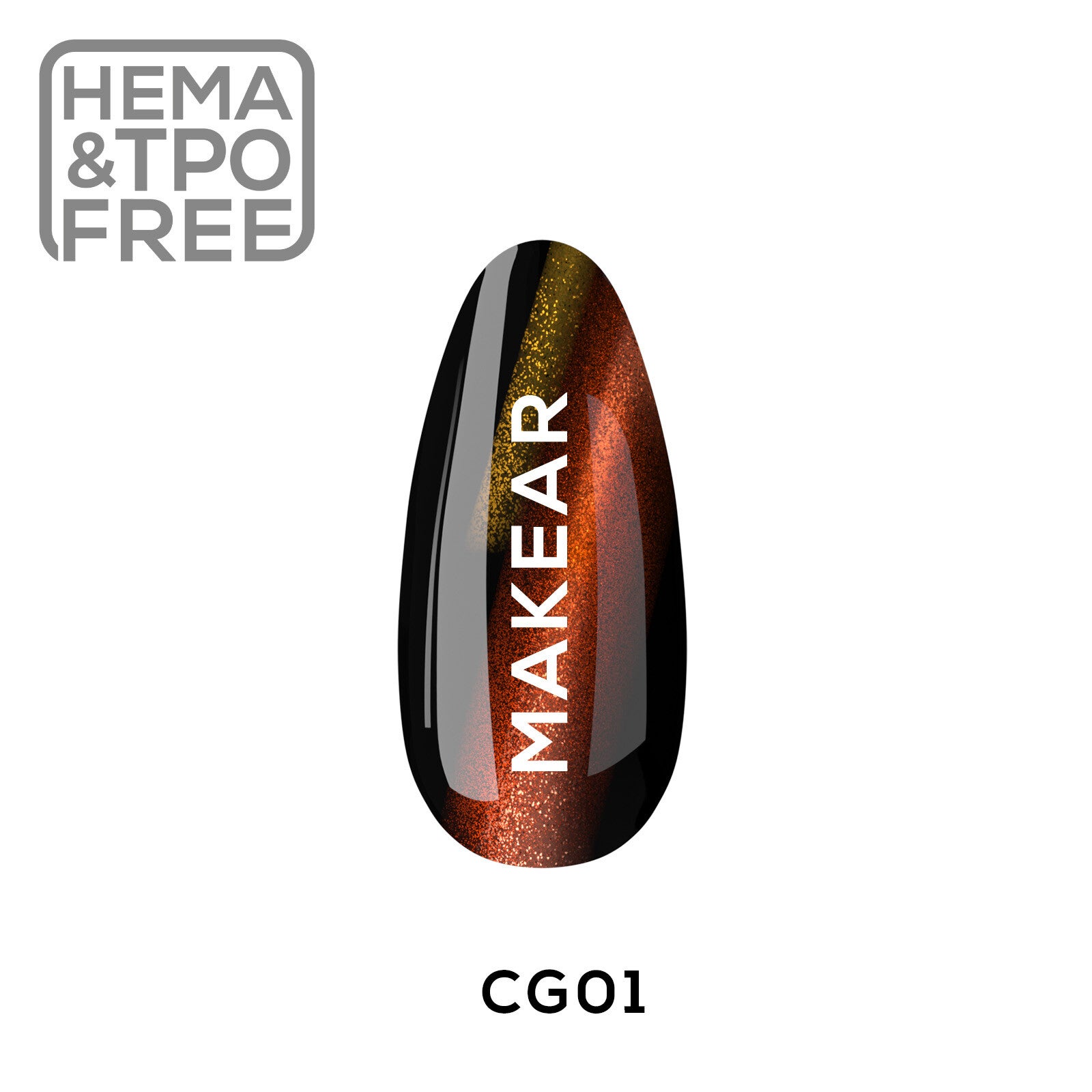 CG01 Galaxy Cat Eye Gel Polish 8ml