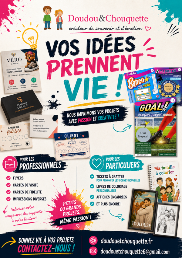 Flyers A4 ou A5 personnalisés – Impression professionnelle pour votre communication