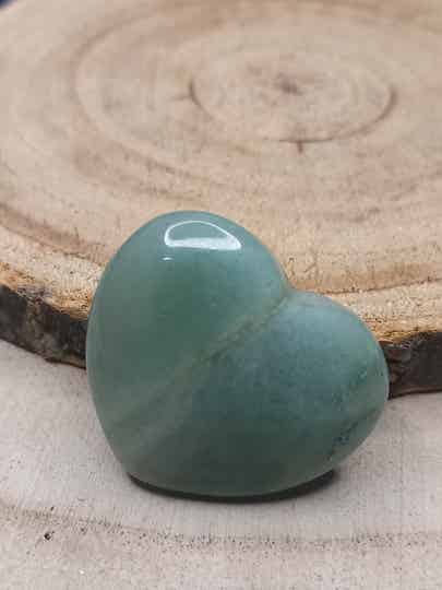 Cœur aventurine verte
