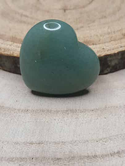 Coeur aventurine verte 3cm