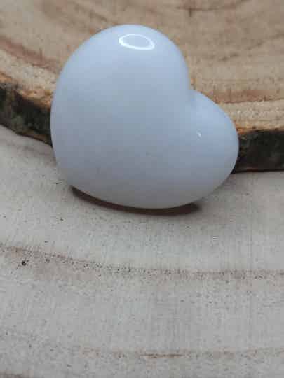 Coeur cristal de roche 3cm