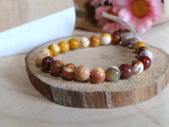 Bracelet Jaspe MOKAITE A 8mm