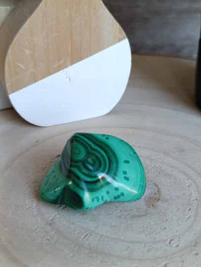 Pierre roulée MALACHITE A