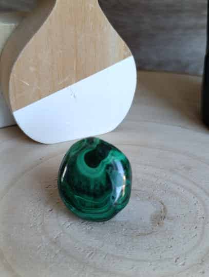Pierre roulée MALACHITE A