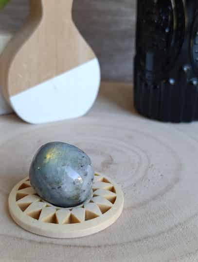 Pierre roulée LABRADORITE A