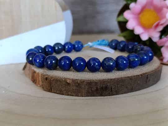 Bracelet coulissant Lapis lazuli