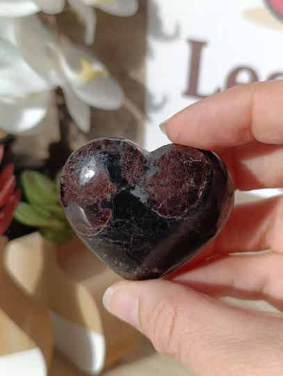 Coeur grenat