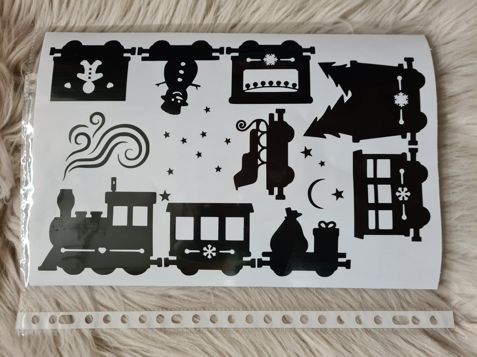 Kerst | Kersttrein | ca 20x30