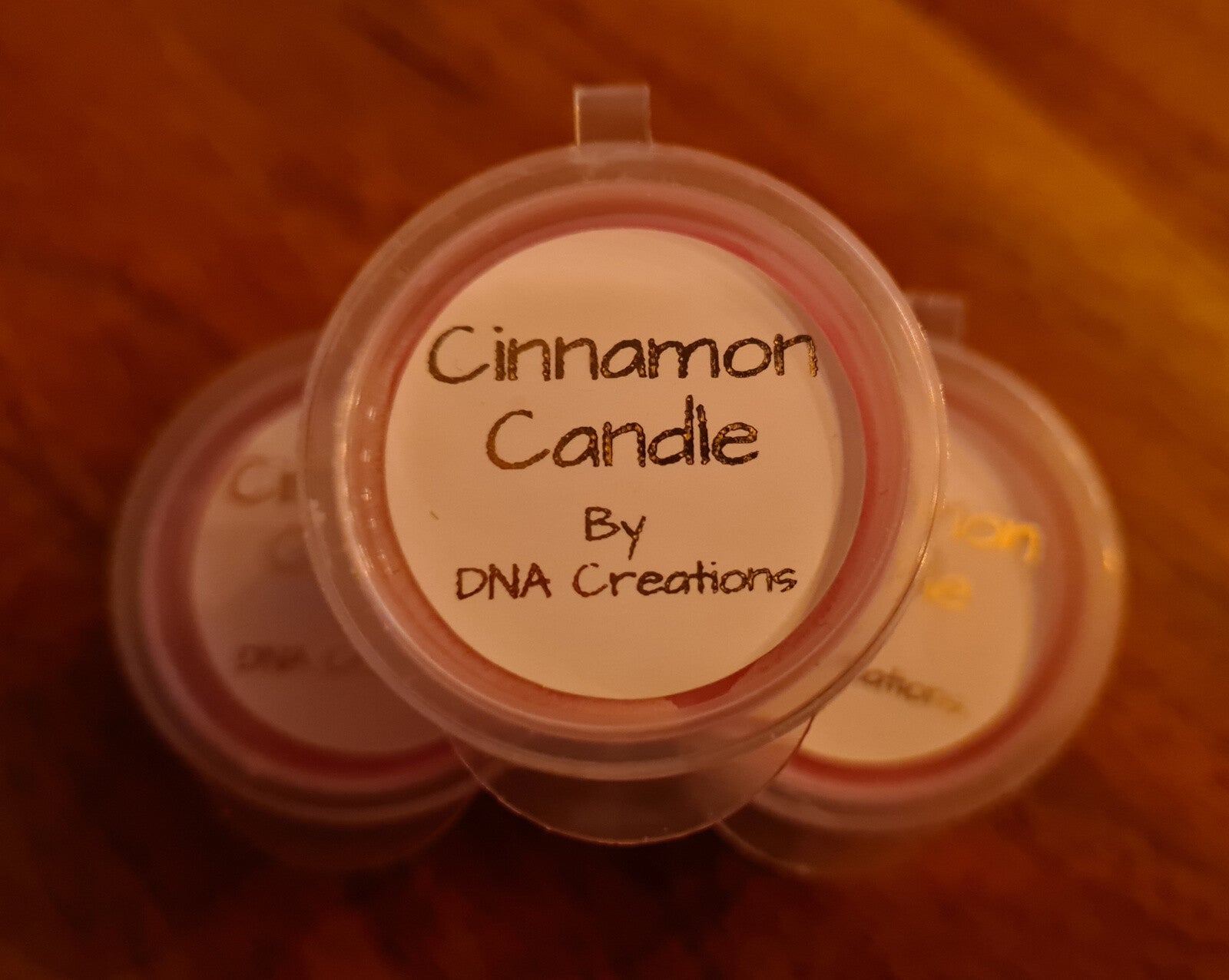 Waxmelt - cups | Cinnamon Candle | Soja Waxmelts by DNA Creations