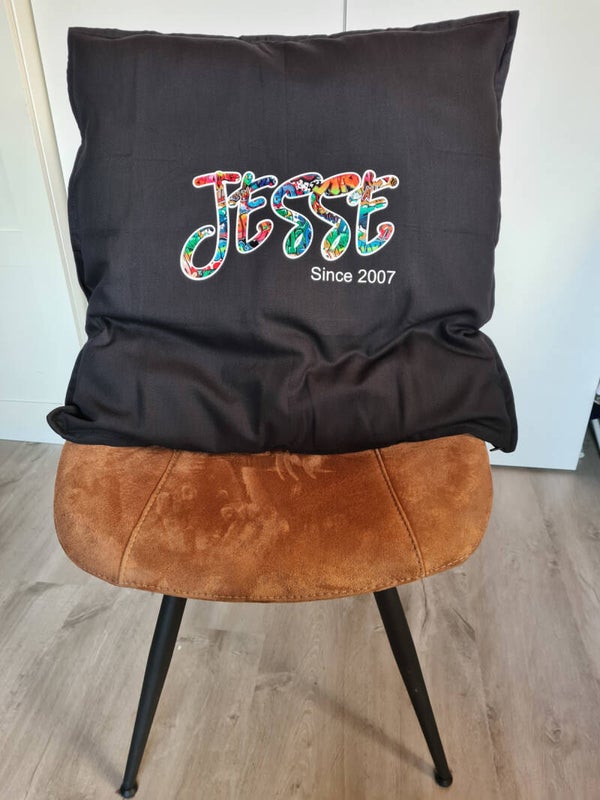 Kussen | 50x50 | Bedrukt | Tekst naar keuze