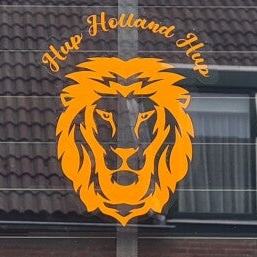 Raamsticker | Hollandse leeuw