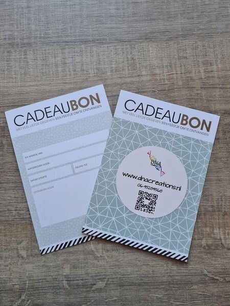 Cadeaubon - DNA Creations