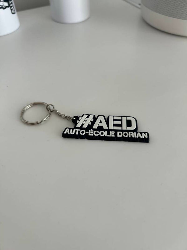 Porte-clés 3D #AED