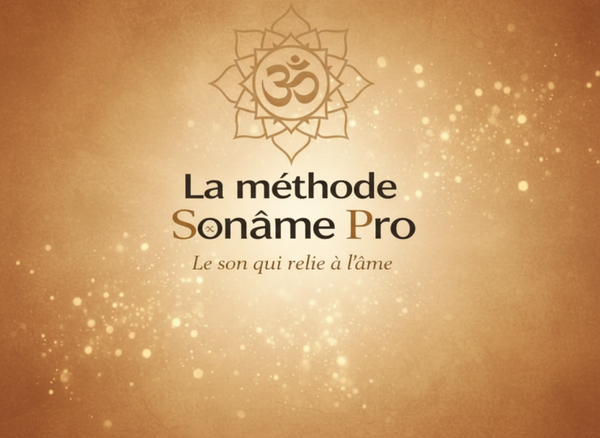 Sonâme Pro: L’accompagnement en ligne de 4 mois pour oser utiliser ta voix chantée au service de tes clients.