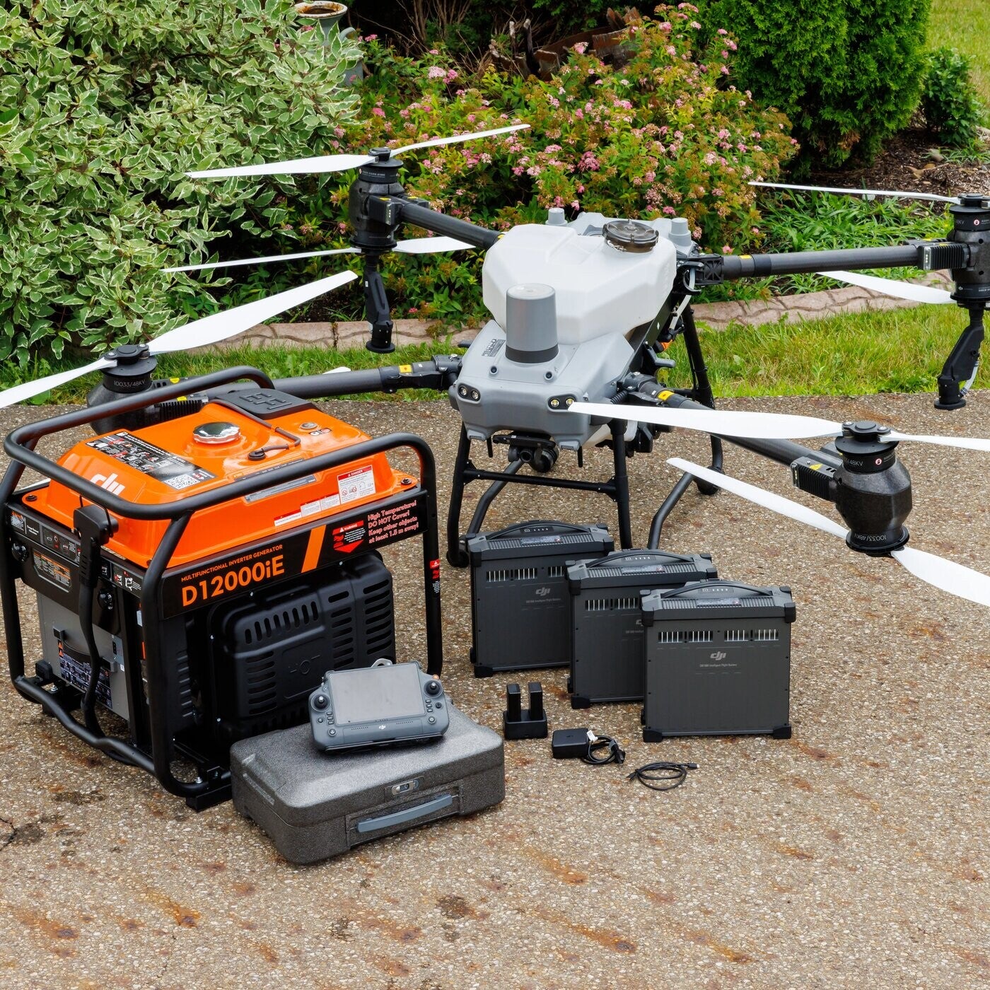 DJI T100 Agricultural Drone Generator Bundle