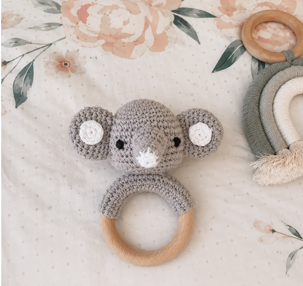 🐘 Hochet éléphant en crochet
