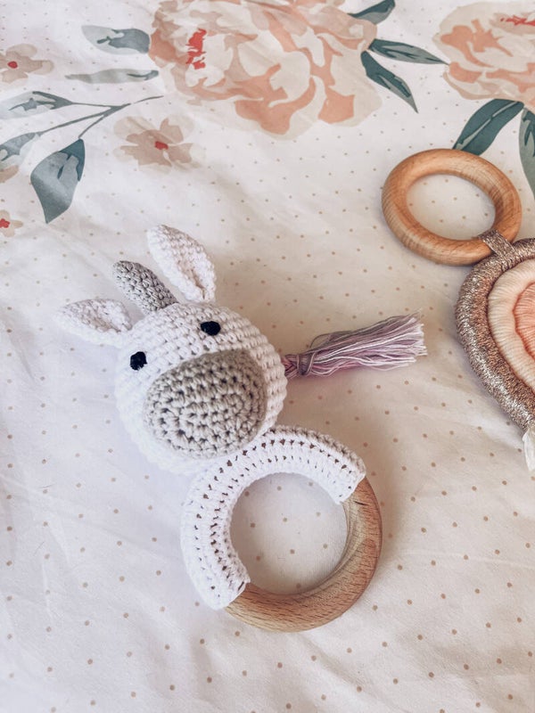 🦄 Hochet licorne en crochet