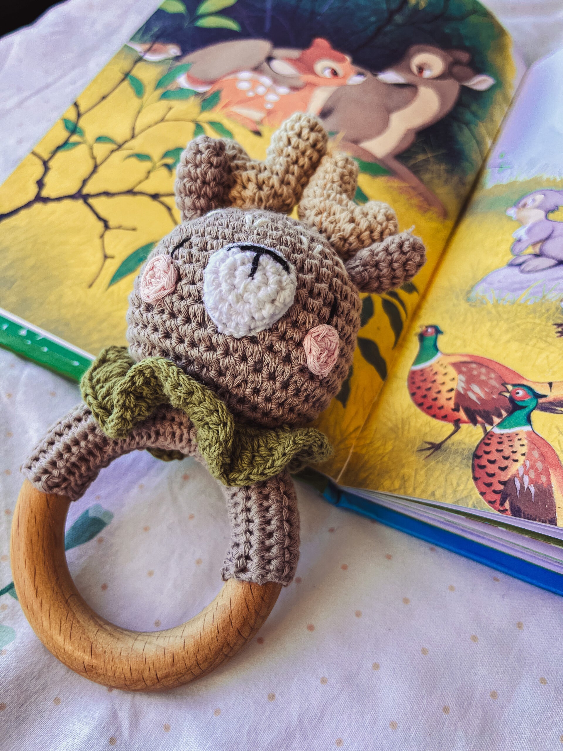 🦌 Hochet biche en crochet
