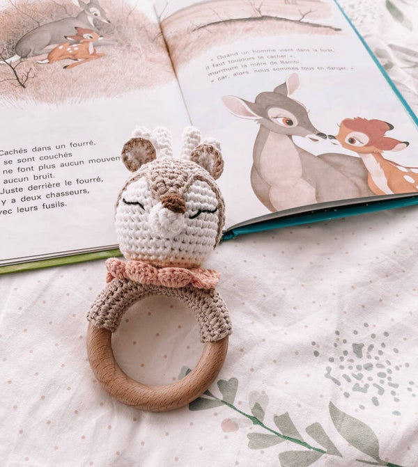 🦌 Hochet biche en crochet