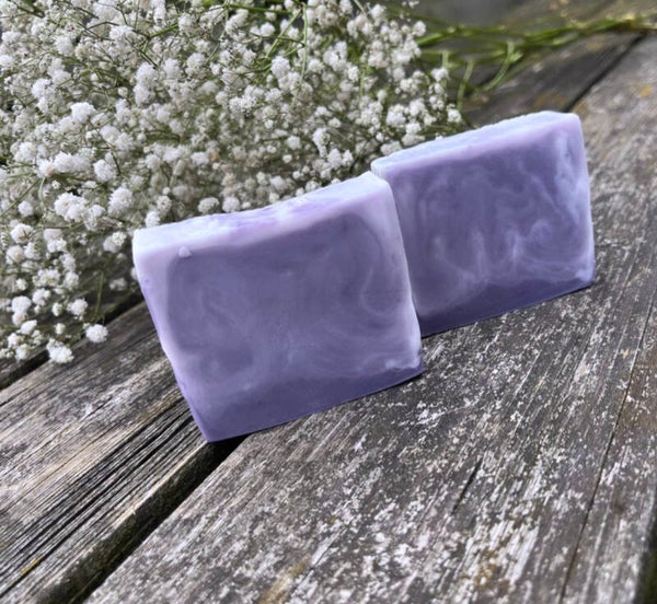 SALE!! 16 lavendel zeepjes donker paars