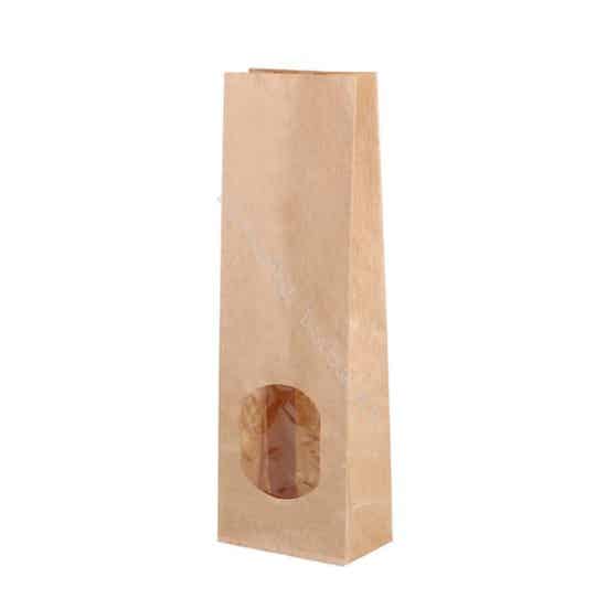 Blok zakje kraft