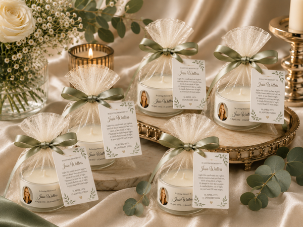 Memorial Tea Light Favours - Per 50