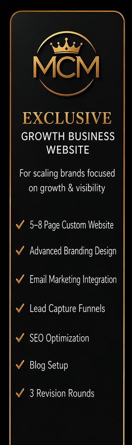 Exclusive Growth Business Website