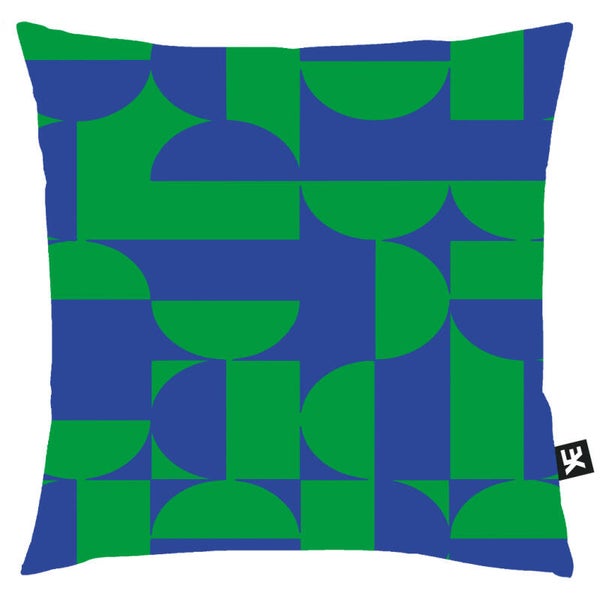 SIERKUSSEN ARCOLA | MARINE GROEN  | SOFT VELVET