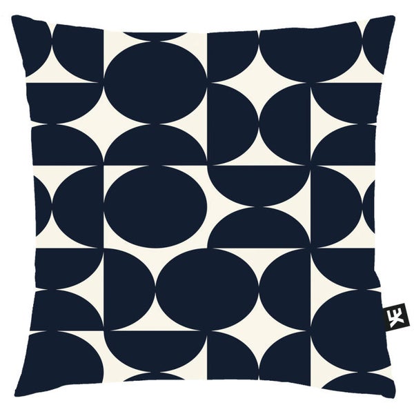 SIERKUSSEN ASTORGA |  MARINE ECRU  | SOFT VELVET