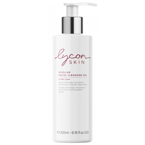 Micellar Facial Cleansing Gel 200ml - Lycon Skin