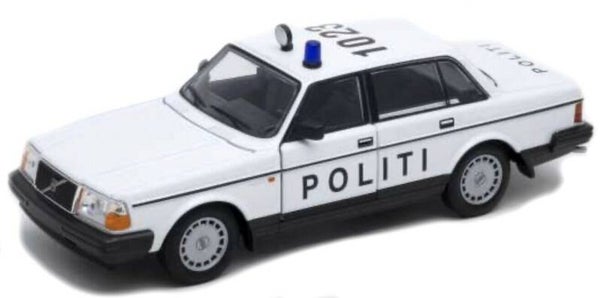 Welly Volvo 240 GL Police Denmark (Politi)