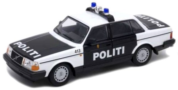 Welly Volvo 240 GL Police Norway (Politi)