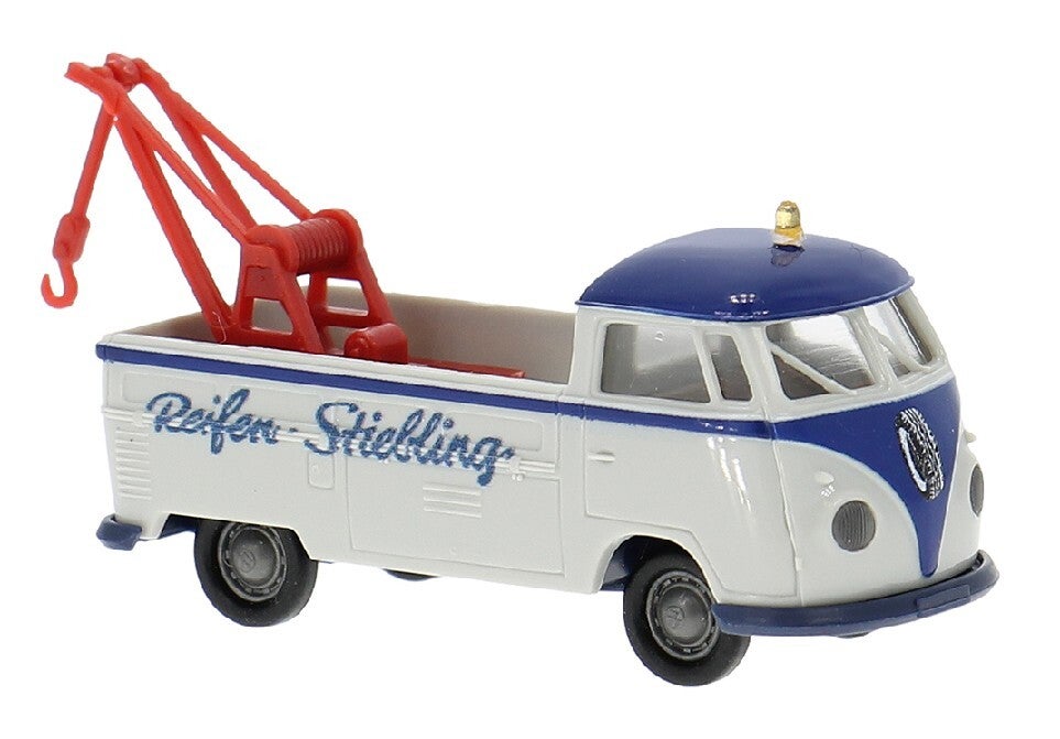 Brekina Volkswagen T1b Tow truck "Reifen Stiebling"