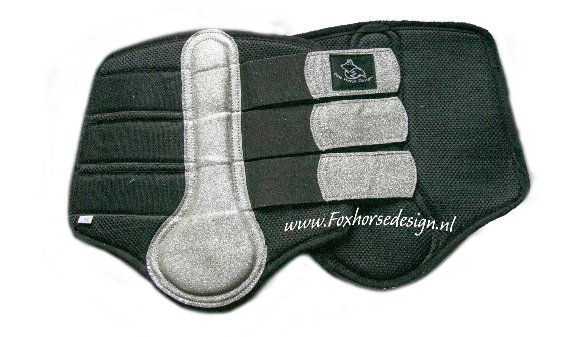 Cob zilveren glitter flextrainers