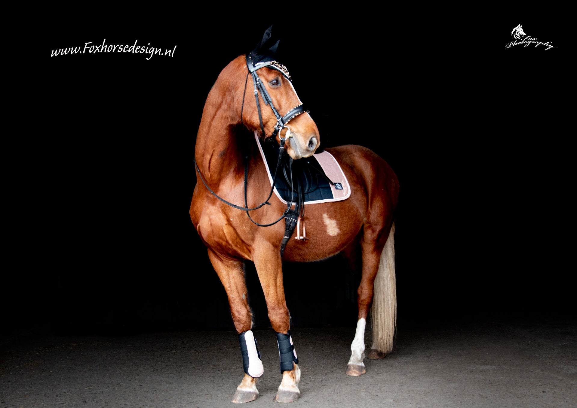 Cob Flextrainers Glitter rose goud