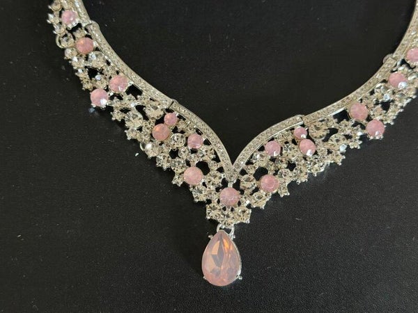 Frontriem speciaal  queen clear opal pink