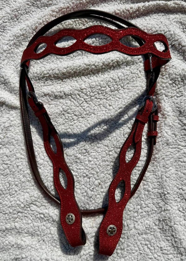Full Western hoofdstel red