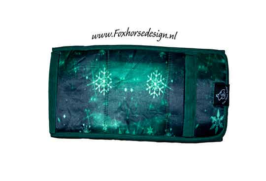 Longeer/tuig onderlegger kerst groen XS